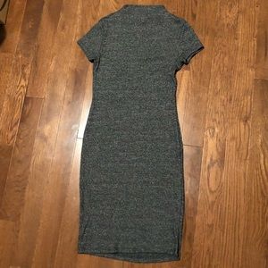 Heather grey bodycon dress